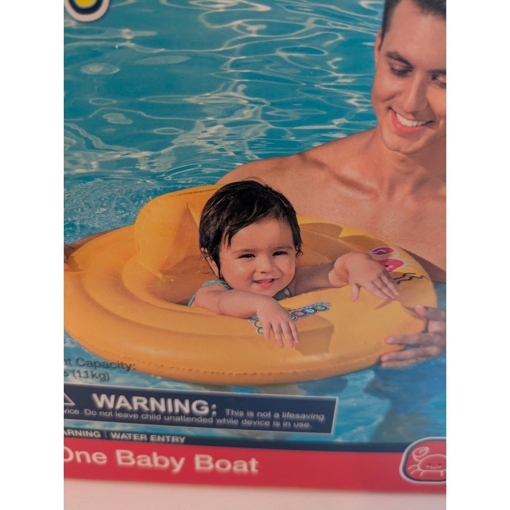 Baby Boat Pool Float Bestway Swim Safe Round 3 Ring Water Entry 0 1 Years